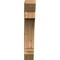 Ekena Millwork Imperial Slat Rough Sawn Bracket, Western Red Cedar, 4"W x 20"D x 24"H BKT04X20X24IMP06RWR - alternate 4